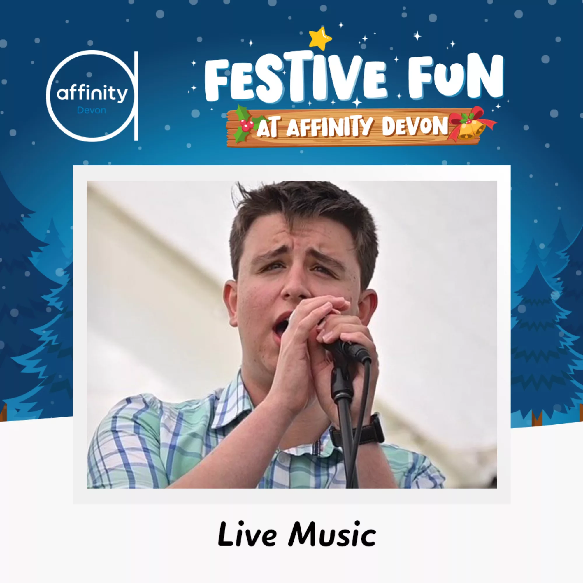 2024 11 05 Christmas Events Live Music Affinity Devon Event Square image