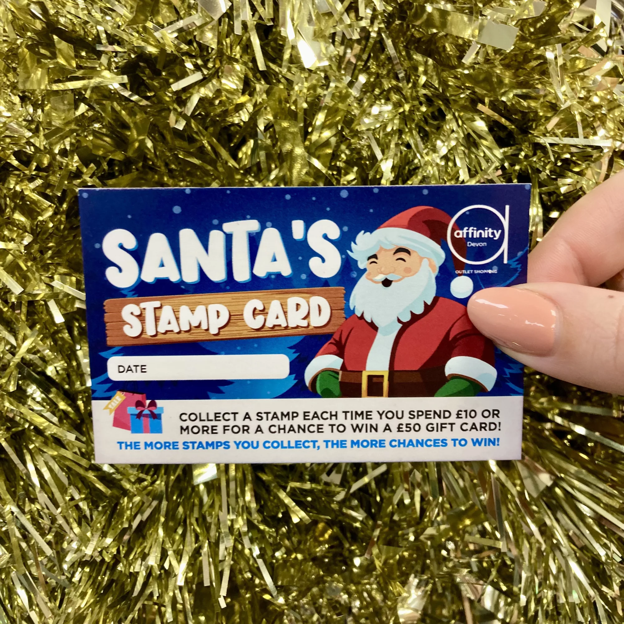 Santa Stamp Card 2